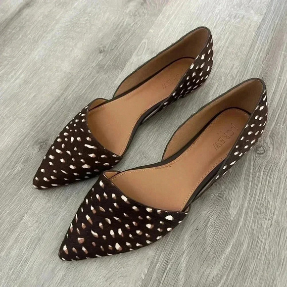J. Crew Shoes - JCREW - Zoe D’orsay Flats 7.5